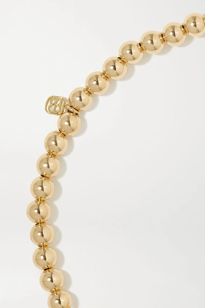 Shop Sydney Evan Virgo 14-karat Gold Diamond Bracelet