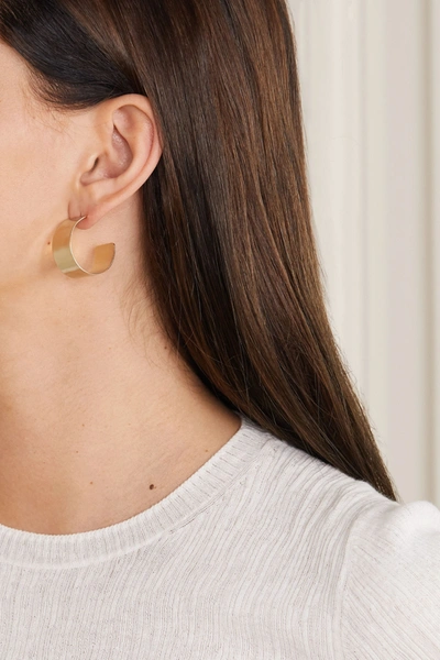 Shop Jennifer Fisher Mini Missy Gold-plated Hoop Earrings