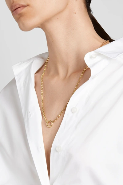 Shop Foundrae 18-karat Gold Necklace