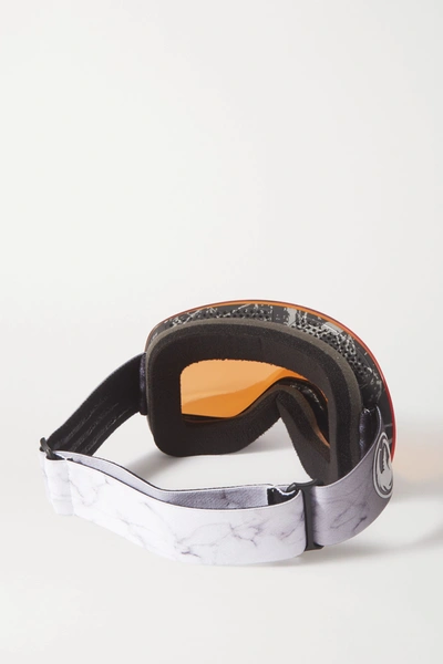 Shop Dragon X1s Mirrored Ski Goggles In Gray