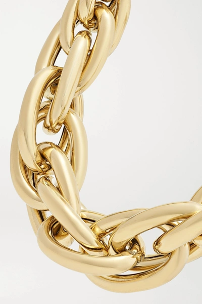 Shop Lauren Rubinski Extra Large 14-karat Gold Necklace