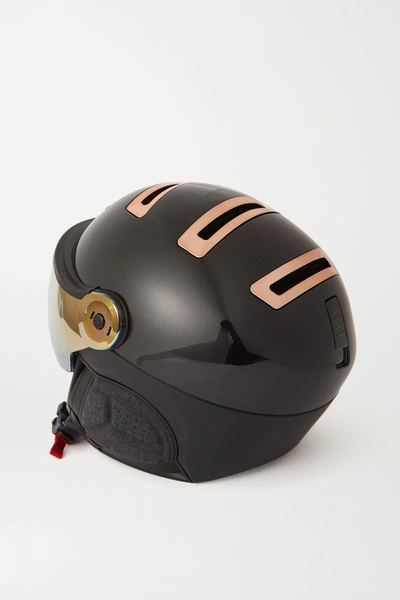Shop Kask Chrome Metallic Ski Helmet In Black