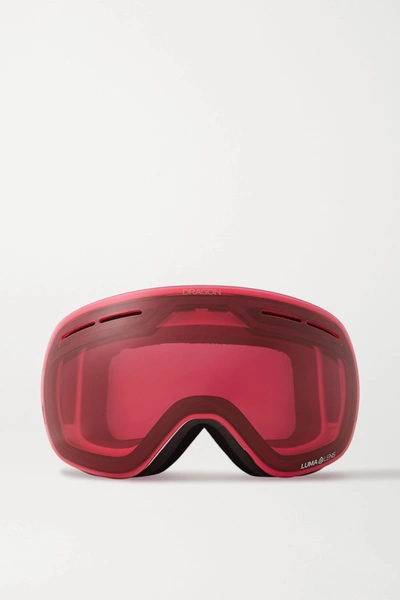 Shop Dragon X1s Mirrored Ski Goggles In Rose Gold