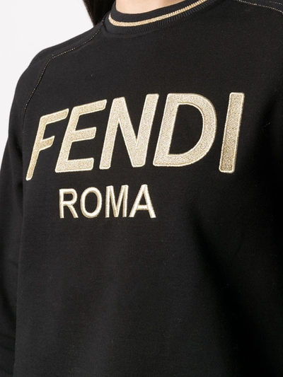 Shop Fendi Sweaters In Nero