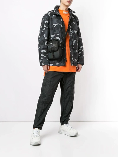 Shop A Bathing Ape Gradation Camouflage-print Jacket In Black