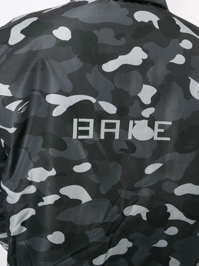 Shop A Bathing Ape Gradation Camouflage-print Jacket In Black