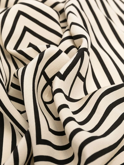 Totême Stripe-print Silk Scarf