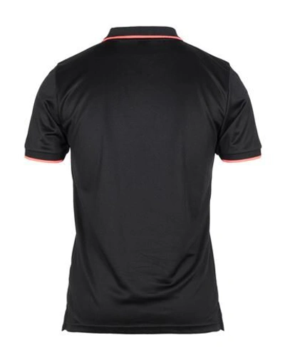 Shop Sundek Man Polo Shirt Black Size M Polyester