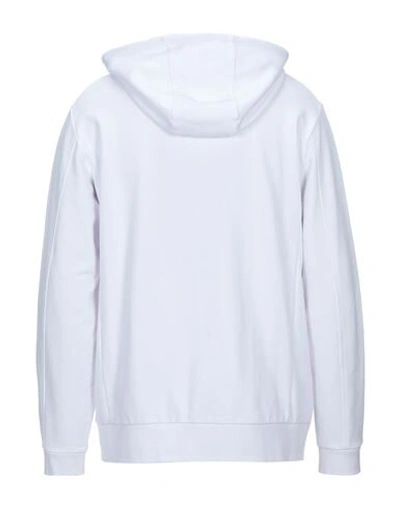 Shop Hogan Hooded Sweatshirt In White