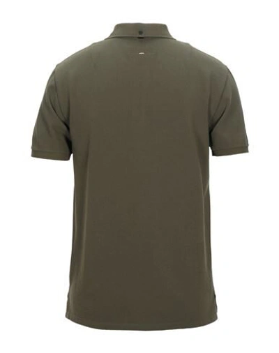 Shop Rag & Bone Polo Shirts In Military Green