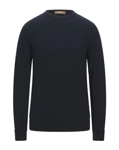 Shop Obvious Basic Sweatshirts In Dark Blue