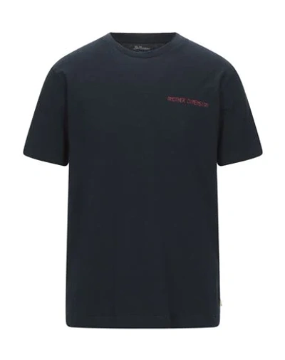 Shop Bellerose T-shirts In Dark Blue