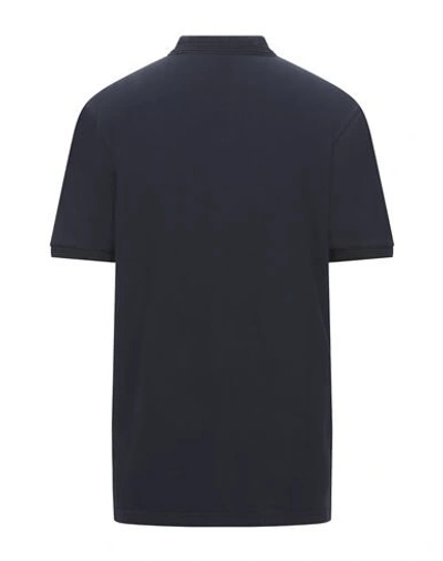 Shop Sundek Polo Shirts In Dark Blue