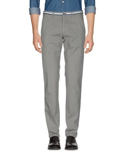 Shop Mason's Man Pants Grey Size 36 Cotton, Elastane