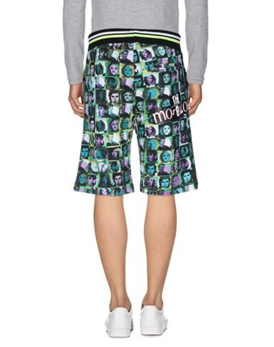 Shop Frankie Morello Man Shorts & Bermuda Shorts Yellow Size S Cotton