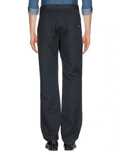 Shop Dirk Bikkembergs Casual Pants In Steel Grey