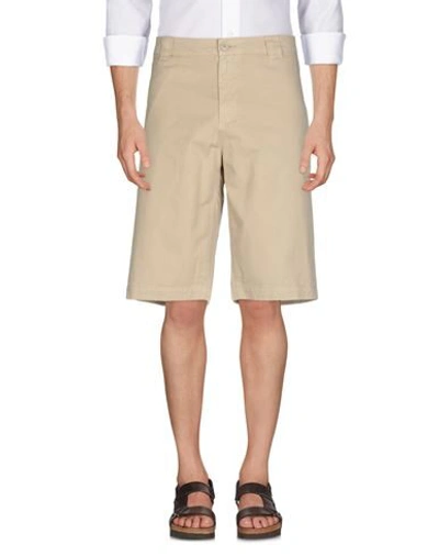 Woolrich Man Shorts & Bermuda Shorts Beige Size 31 Cotton In Beige