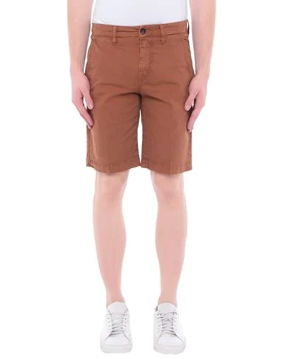 Shop Re-hash Shorts & Bermuda Shorts In Brown