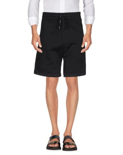 Shop Carhartt Man Shorts & Bermuda Shorts Black Size Xl Cotton, Elastane