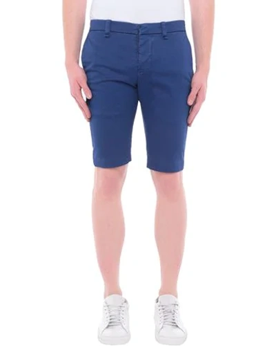 Shop Dondup Shorts & Bermuda Shorts In Bright Blue
