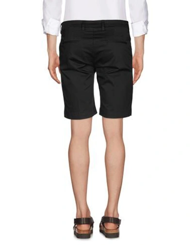 Shop Entre Amis Man Shorts & Bermuda Shorts Black Size 30 Cotton, Elastane