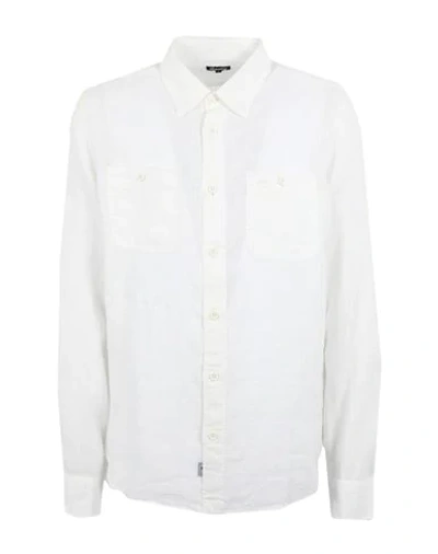 Shop Blauer Man Shirt White Size 3xl Flax