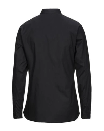 Shop Frankie Morello Shirts In Black