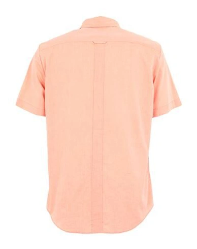 Shop Band Of Outsiders Shirts In Apricot