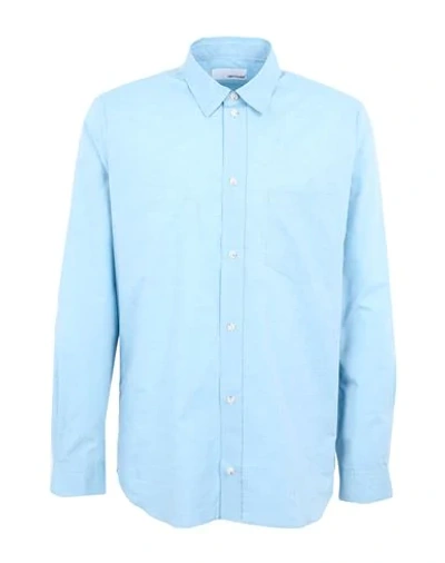 Shop Band Of Outsiders Shirts In Azure