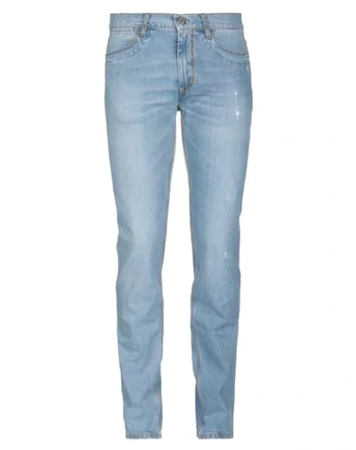 Shop Dirk Bikkembergs Jeans In Blue