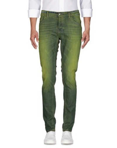 Shop Frankie Morello Jeans In Green