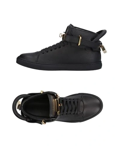 Shop Buscemi Sneakers In Black