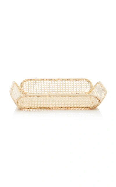 Shop Moda Domus Set-of-five Raffia Nesting Baskets In Neutral