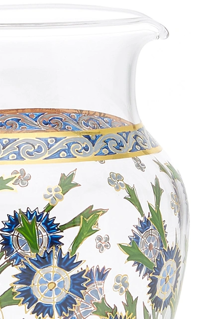 Shop Lobmeyr Exclusive Persian Glass Pitcher No.4 In Blue