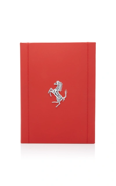 Shop Taschen Ferrari Leather-bound Book In Red