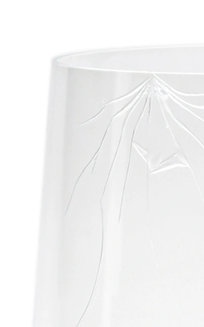 Shop Lobmeyr Exclusive Crack Engraved Glass Tumbler In Neutral