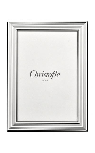 Shop Christofle Filets 8x10 Picture Frame In Silver