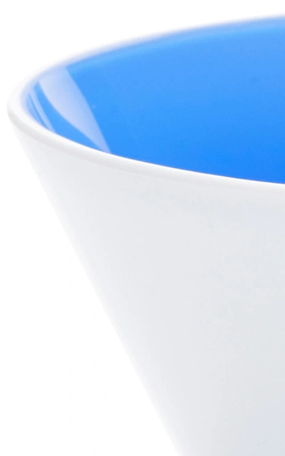 Shop Nason Moretti Lidia Small Glass Bowl In Brown,blue