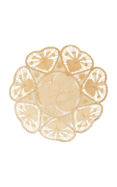 Moda Domus Set-of-two Large Raffia Bowls In Neutral