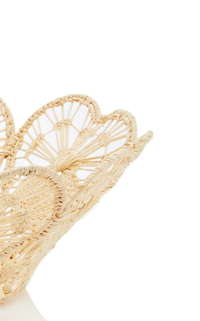 Moda Domus Set-of-two Large Raffia Bowls In Neutral
