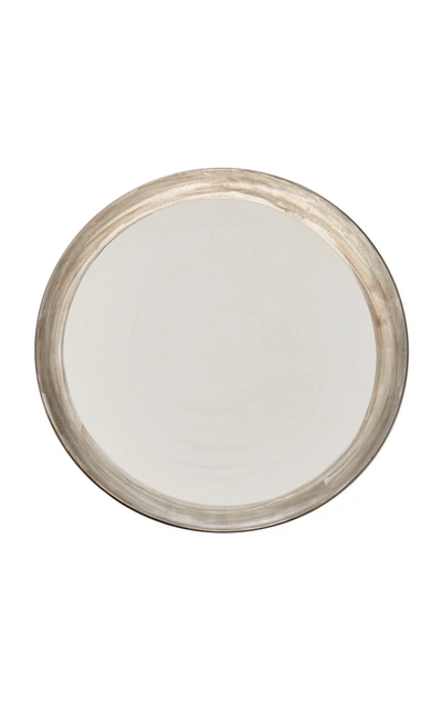 Shop Alex Papachristidis Exclusive Glamorous Moderne Silver Rim Charger