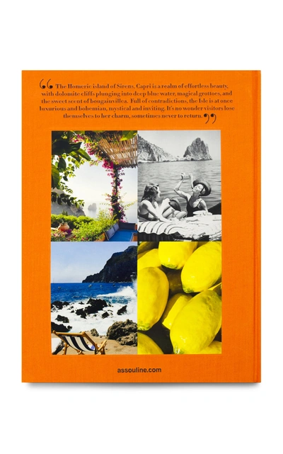 Shop Assouline Capri: Dolce Vita Hardcover Book In Multi