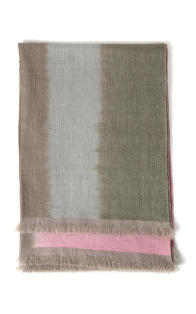 Shop Kashmir Loom Rohan Blushed Throw In Pink