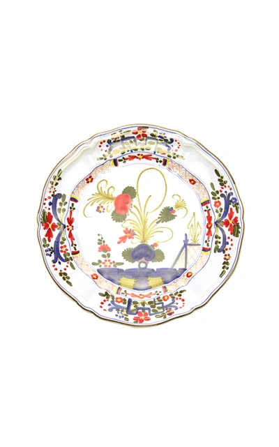 Shop Moda Domus Set-of-four Carnation Dessert Plates In Multi