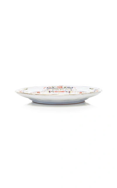 Shop Moda Domus Set-of-four Carnation Dessert Plates In Multi