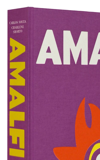 Assouline Amalfi Coast By Carlos Souza Hardcover Book In Purple