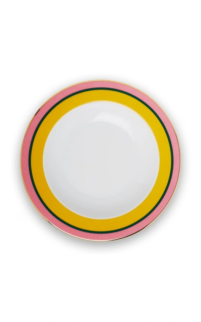 Shop La Doublej Housewives Soup And Dinner Plates Set In Multi