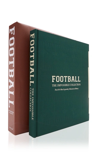 Shop Assouline Football: The Impossible Collection Hardcover Book In Brown