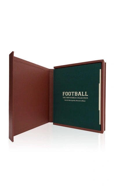 Shop Assouline Football: The Impossible Collection Hardcover Book In Brown