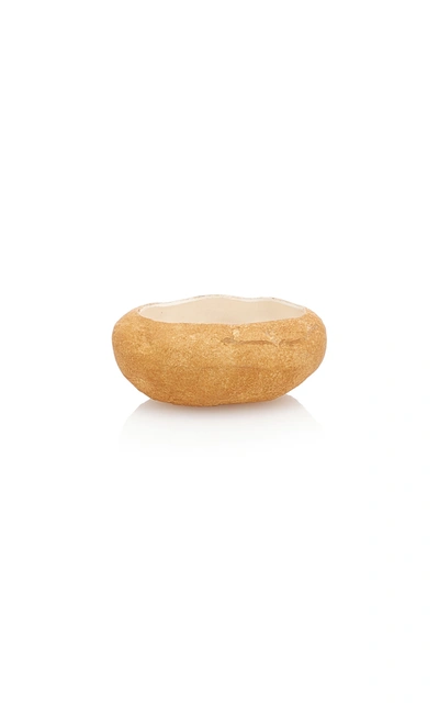 Moda Domus Set-of-two Ceramic Potato Bowls In Neutral
